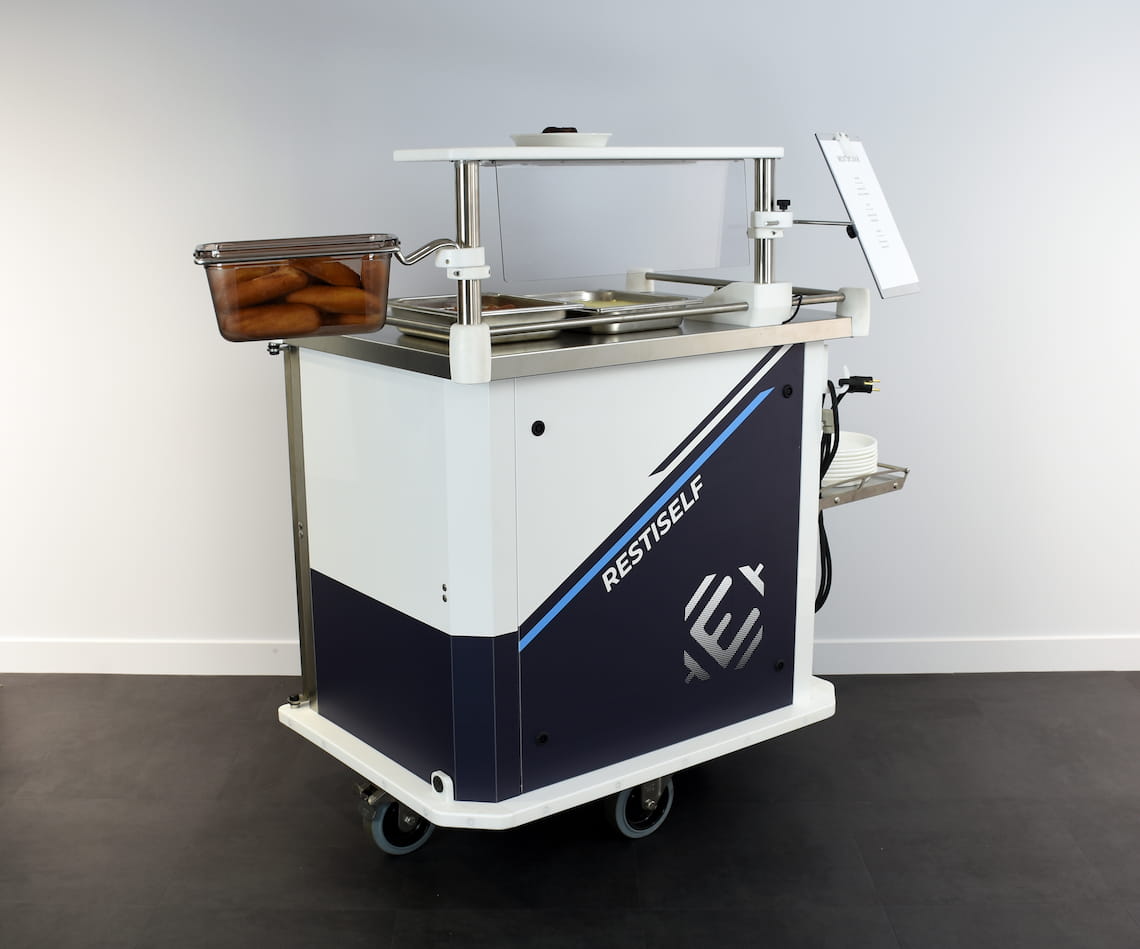 Restiself 4G: the must-have trolley for all catering professionals